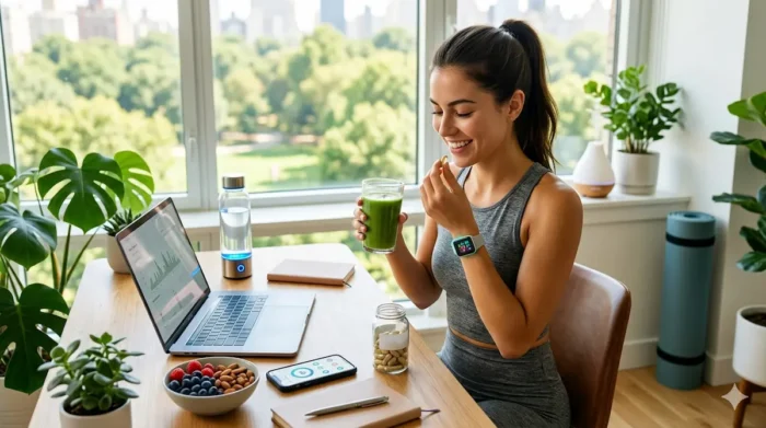 Інфографіка Біохакінг для новачків: як покращити самопочуття без фанатизму і шкоди