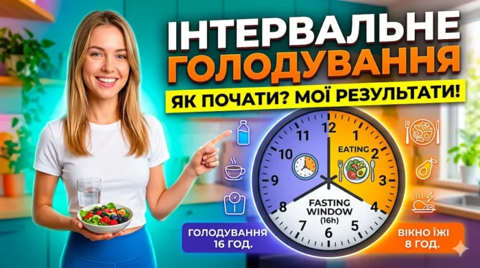 Інтервальне голодування 16/8: як працює, користь і помилки