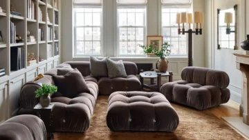 Модульные диваны для независимой планировки в квартирах и частных домах